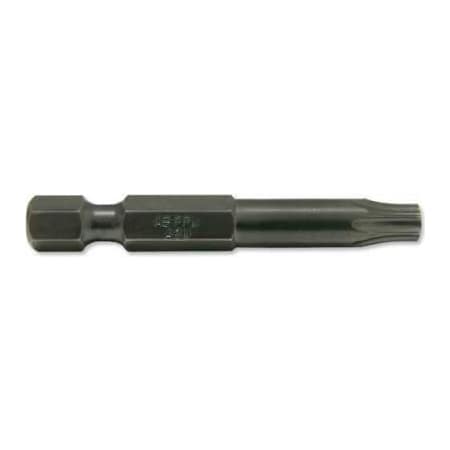 Urrea Heavy Duty Torx Power Bit,, 1/4 Hexagon, T8 Drive, 3-1/2 Long